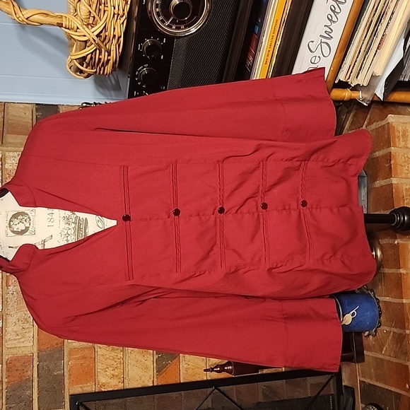 Coldwater Creek Tops - ‼️50%_5+Bundles‼️ Coldwater Creek Red Blouse B4